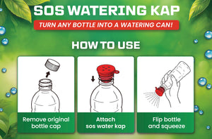 *NEW* SOS WATERING KAP | Convert any water bottle into a watering can!